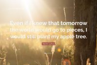 I would still plant my apple tree