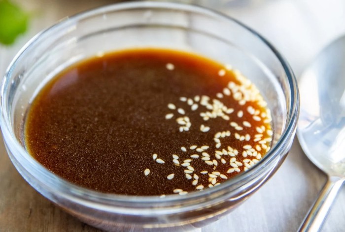 Asian style salad dressing