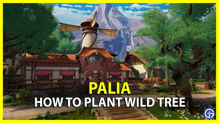 How to plant trees palia